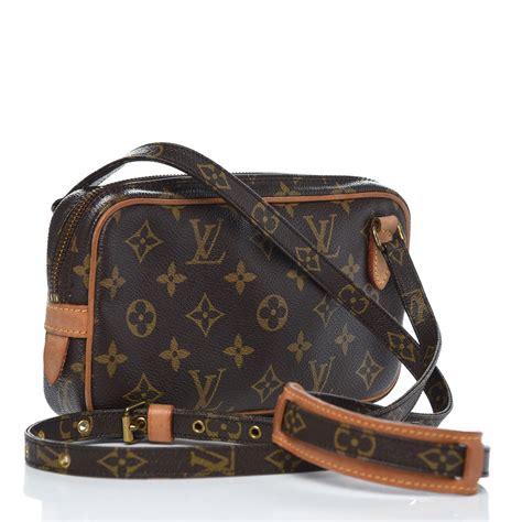 louis vuitton monogram marly bandouliere|Louis Vuitton Monogram Canvas Pochette Marly Bandouliere.